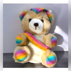 🌈 Cute - Union Toy Plush Teddy Bear Rainbow